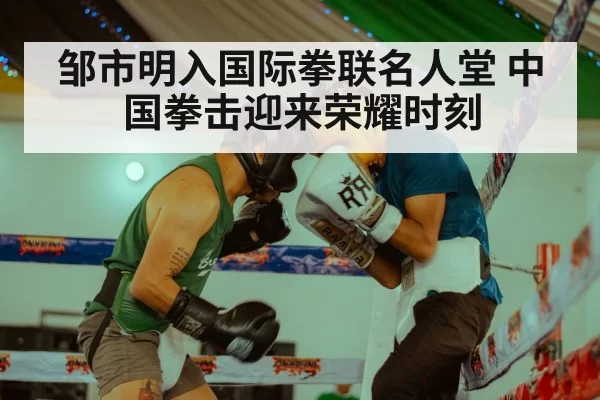 邹市明入国际拳联名人堂 中国拳击迎来荣耀时刻